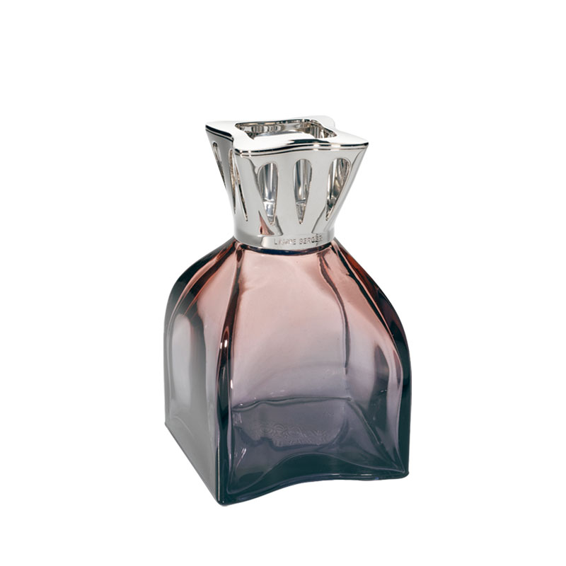 4799 Lampe Berger Lilly Rose met huisparfum Pétillance Exquise 125ml - model schuin