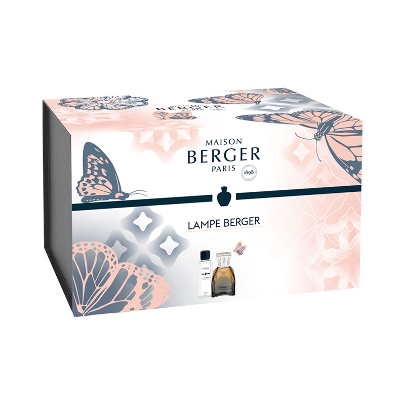 4801 Lampe Berger Lilly Oude met huisparfum Fleur d'Oranger 125ml - geschenkverpakking