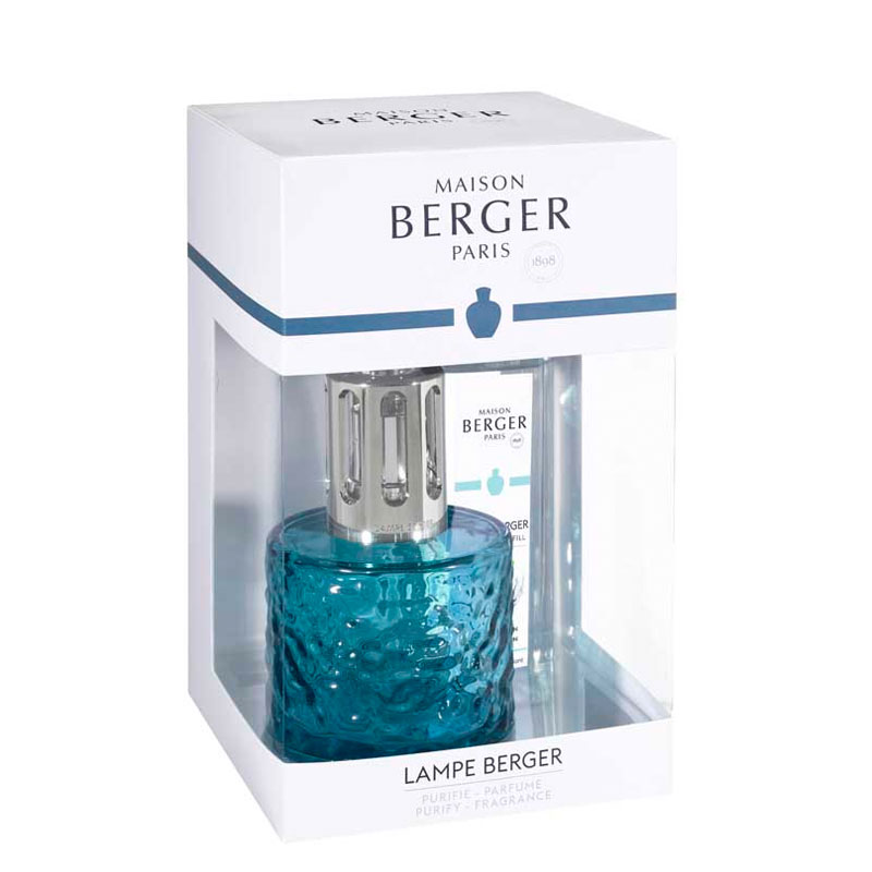 4846 Giftset Lampe Berger Mirage Bleu - cadeauverpakking schuin
